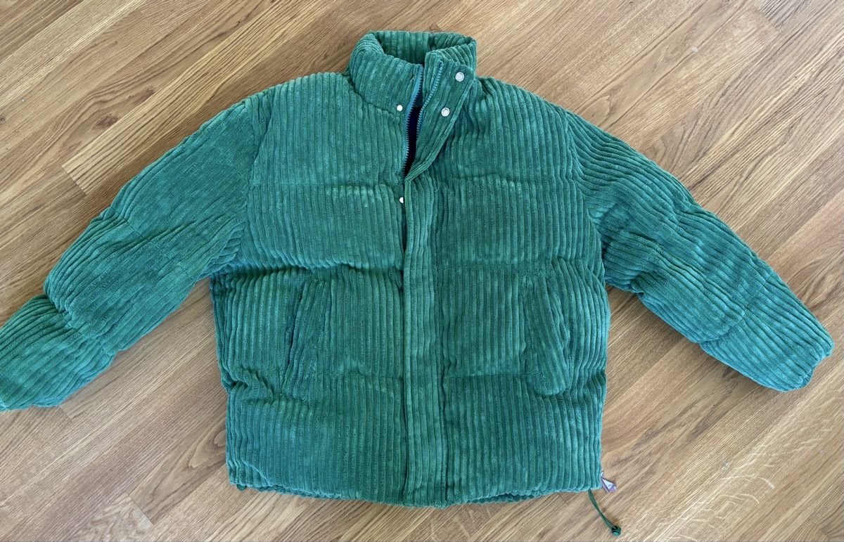 Giacche: Green corduroy puffer jacket Size L – Usato da Zürich venduto da cha_jz8q