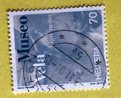 Nr.1023 GESTEMPELT Wiedereröffnung Museo Vela 2001 
