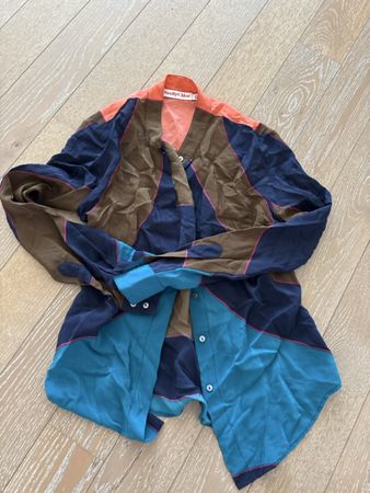 See By Chloe Bluse mehrfarbig 100% Seide Grösse XS