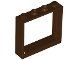 Lego Giocattoli: Lego Dark Brown Window 1 x 4 x 3 5 Stück – Nuovo (secondo la descrizione) da Weingarten-Kalthäusern venduto da McGmavlo