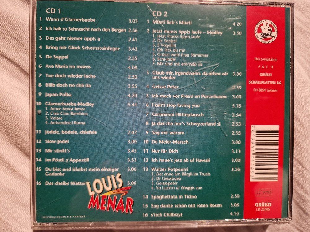 CDs: Louis Menar: Gold (2 CDs) – Gebraucht aus Brittnau von Zibu 1
