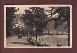 MONTREUX - Le Quai - Attelages - 1914