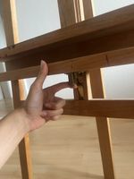 Holz Staffelei verstellbar gebrauchter Zustand stabil