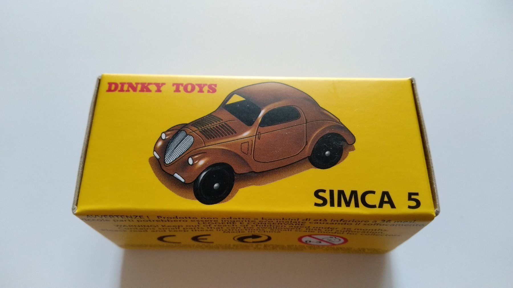 Dinky Toys Modellautos: Replika Dinky Toys 35 A, Simca 5 – Neu und originalverpackt aus Vacallo von G1965 5