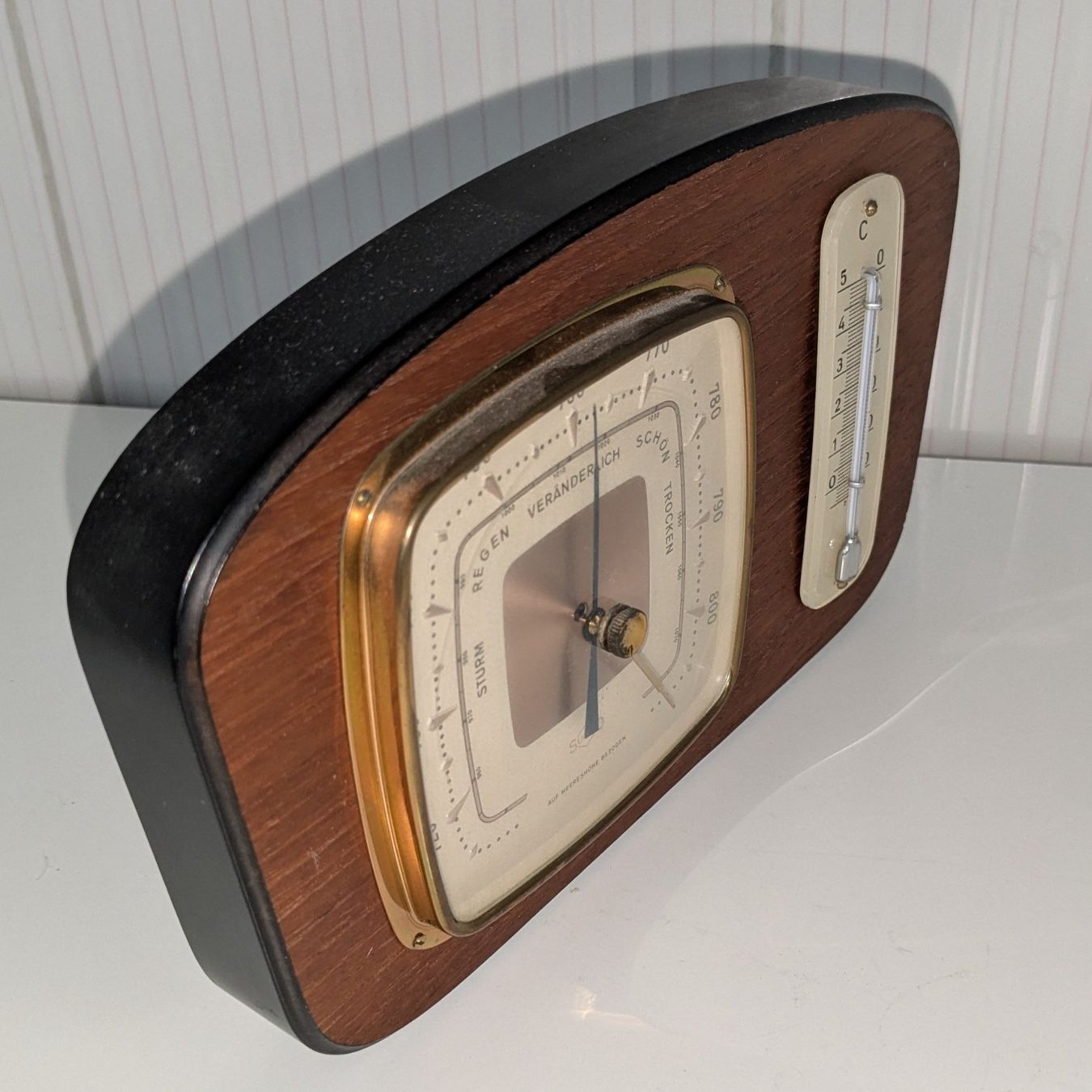 Autres appareils anciens: Barometer und Thermometer Vintage – D'occasion à Giffers par agu25 2