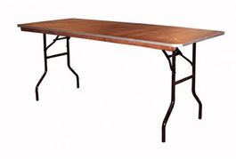 Bankettisch/Event-Klapptisch Holz Rechteckig 183X76 cm