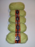 5 Stück Wolle, 35% Mohair, 65 %Acryl