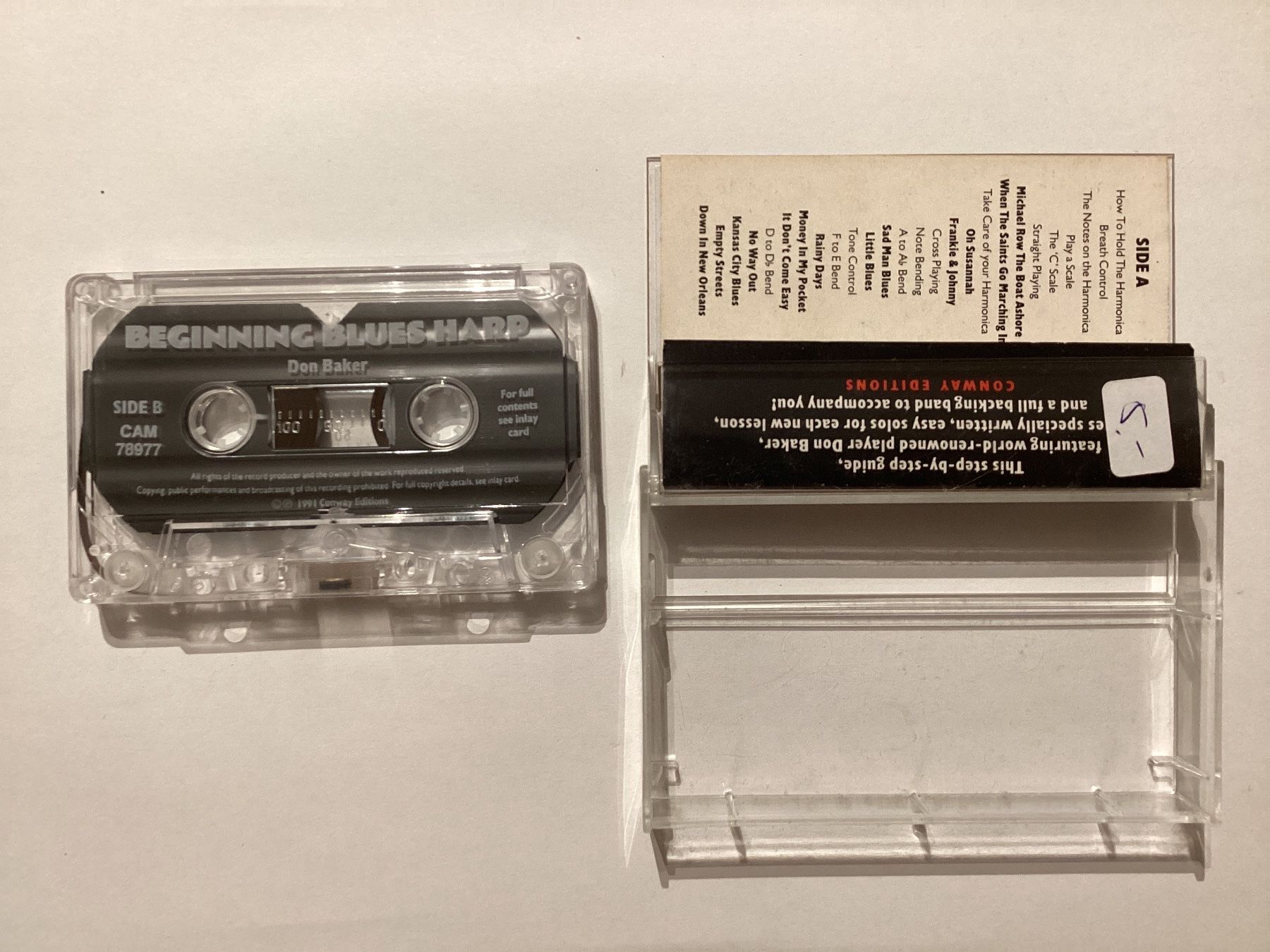 Musicassette: Don Baker MC - Beginning Blues Harp – Usato da Gutenswil venduto da Hamzian 1