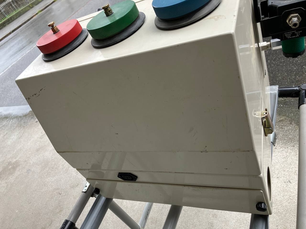 Tutte le macchine: Sandstrahlgerät Sandmaster FG 3-92 gebraucht – Difettoso da Schiers venduto da Josta72 2