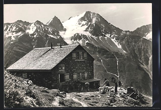Ansichtskarten: Windgällenhütte, Berghütte mit Oberal – Gebraucht aus Berlin von bartko-reher