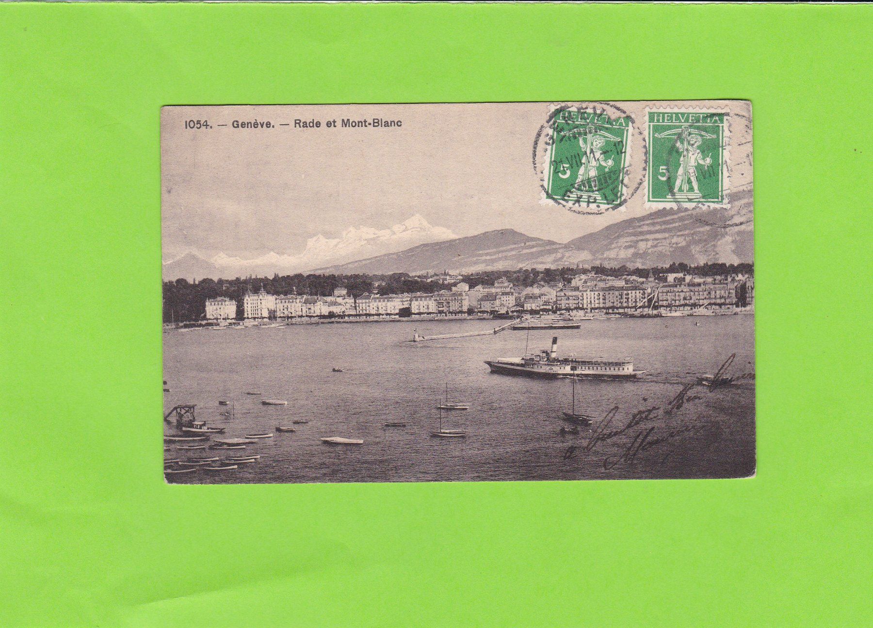 Cartoline postali: Genève-Rade – Usato da St. Peterzell venduto da neckertal