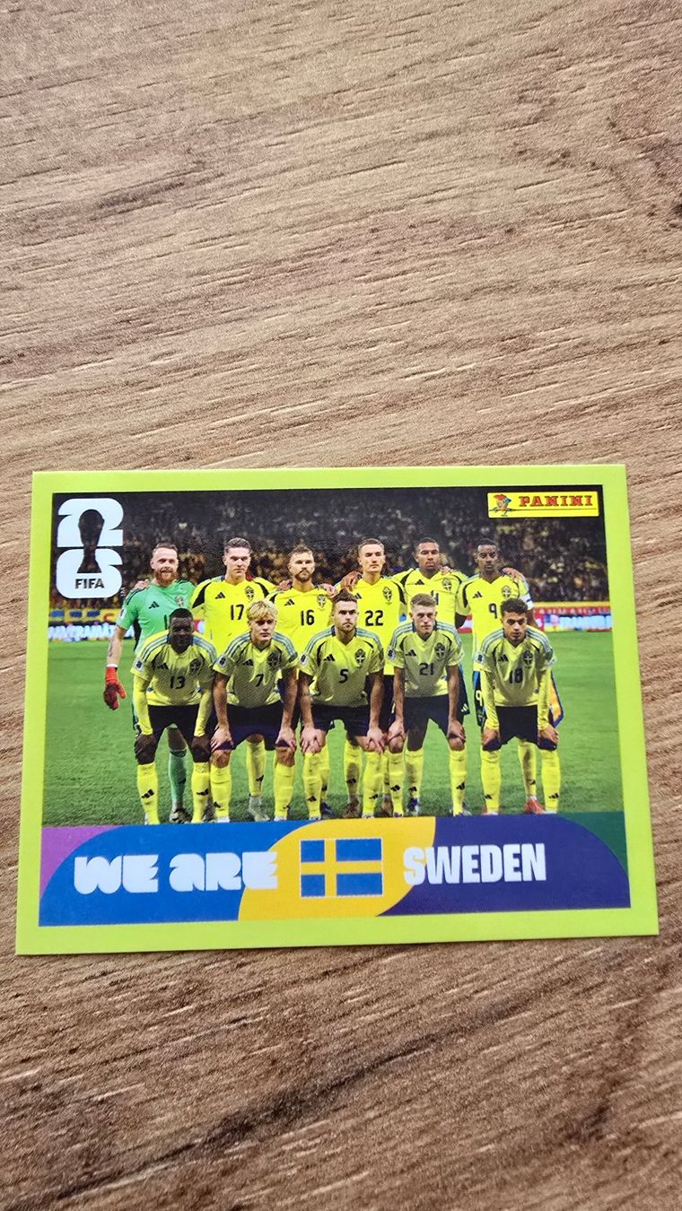 Panini Carte collezionabili: Panini WM 2026 Sweden Team – Nuovo (secondo la descrizione) da Seewen SZ venduto da mads_around