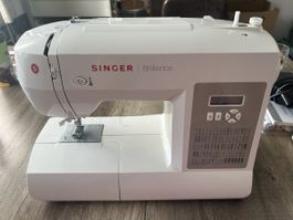 Nähmaschine SINGER Brilliance 6180 mit Zubehör