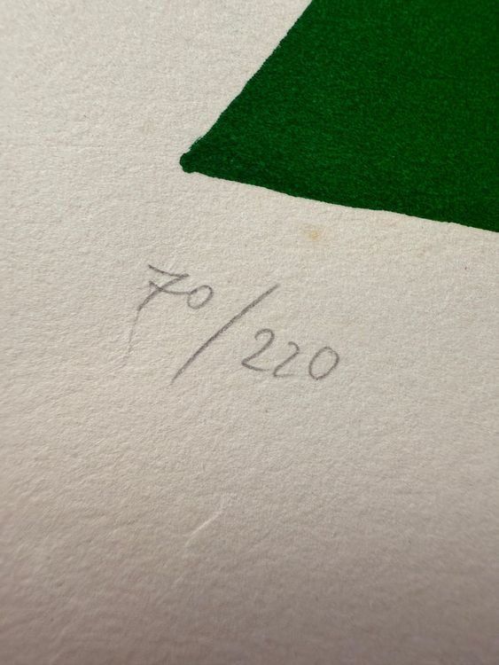 Grafica & Litografie: Konrad Hofer war ein Schweizer Maler SERIGRAPHIE SIGNIERT – Usato da Gersau venduto da grafik-kunst 3