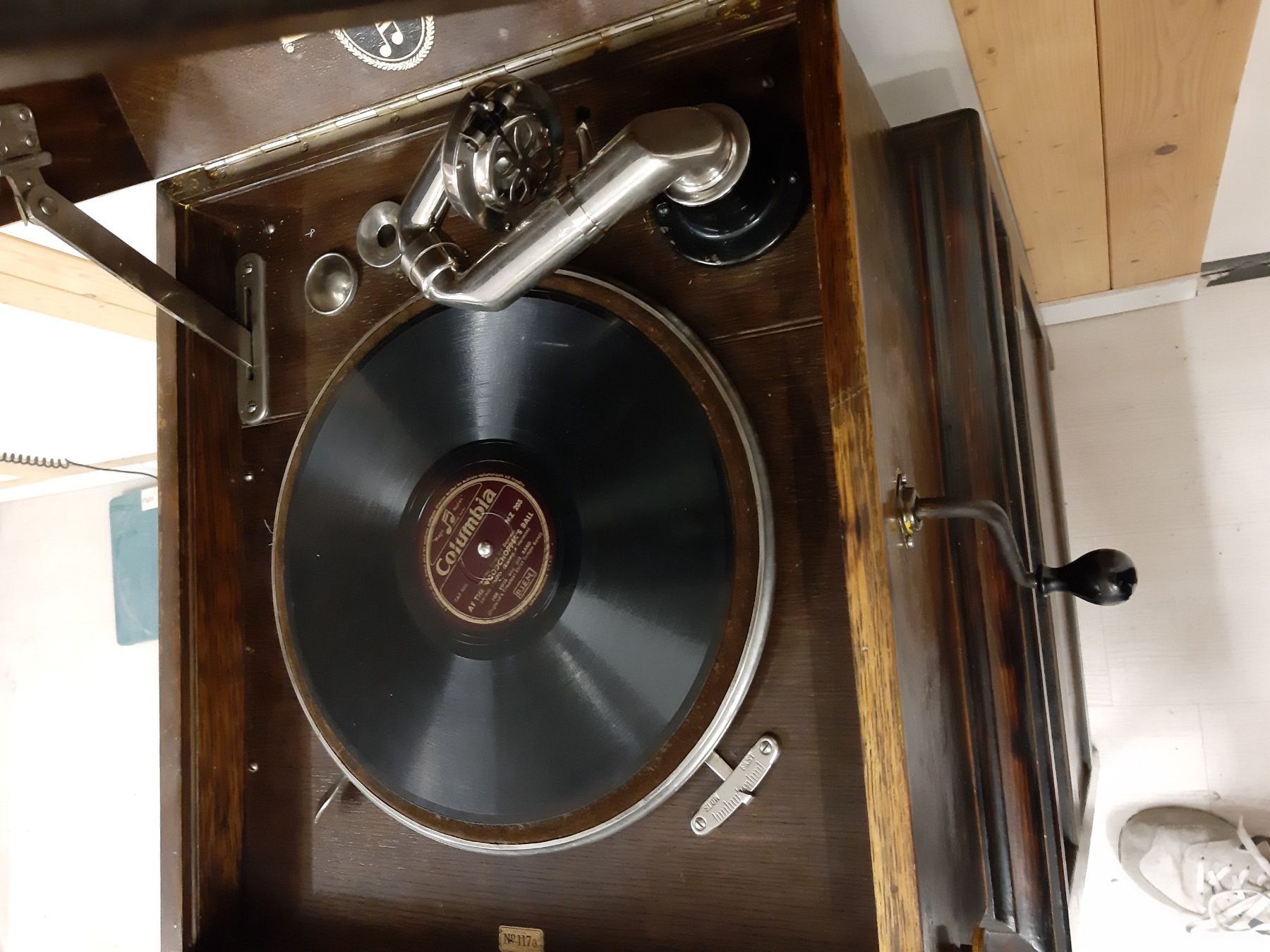 Columbia Giradischi: Antikes Grammophon – Usato da Buchs ZH venduto da METECH1