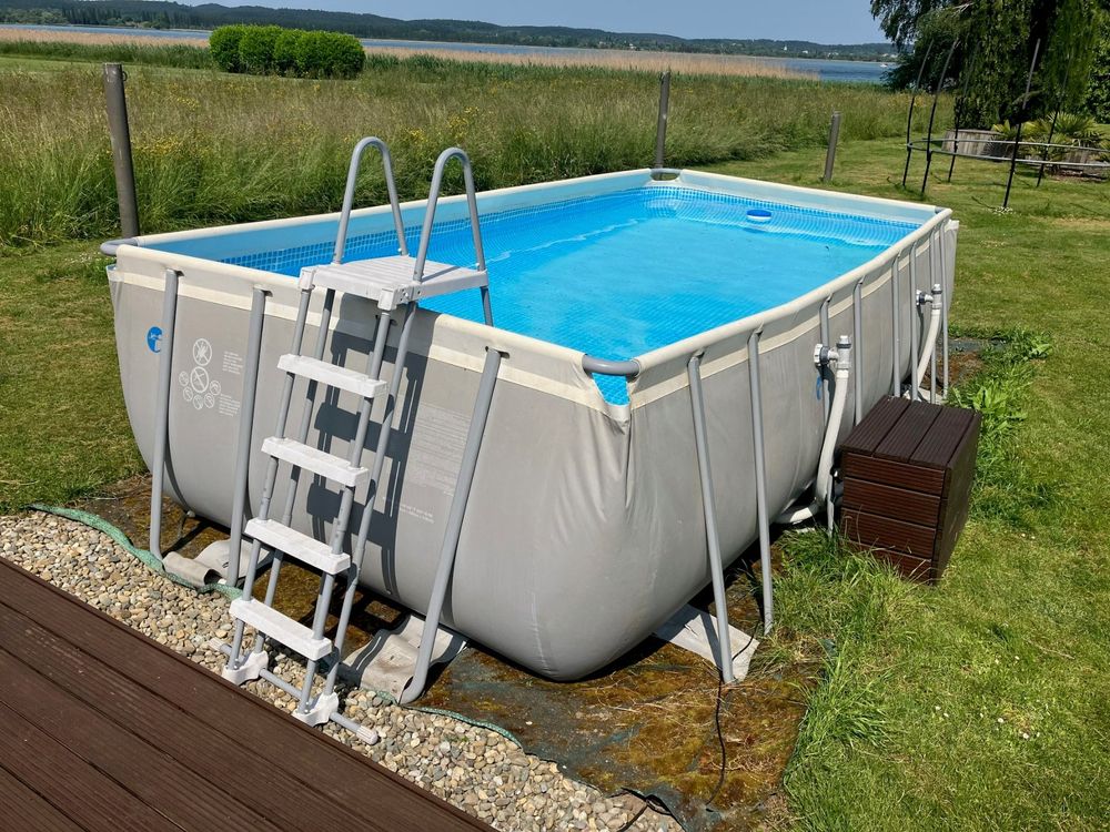 Grosser Pool von Intex - 549 x 274 x 132 cm (inkl. Dusche) (Gebraucht ...