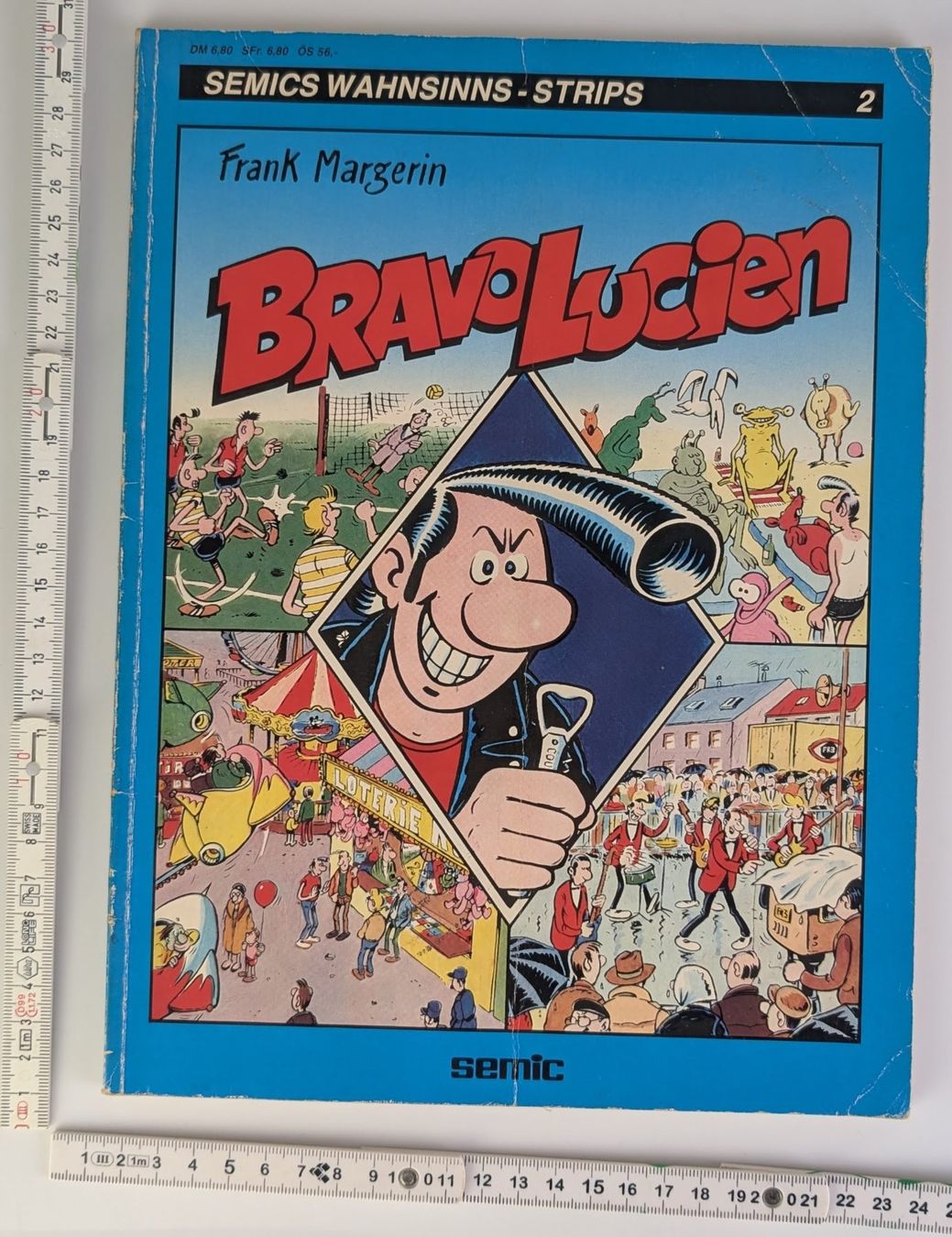 Fumetti: Bravo, Lucien! Comic von Frank Margerin – Usato da Zürich venduto da 1.Simon