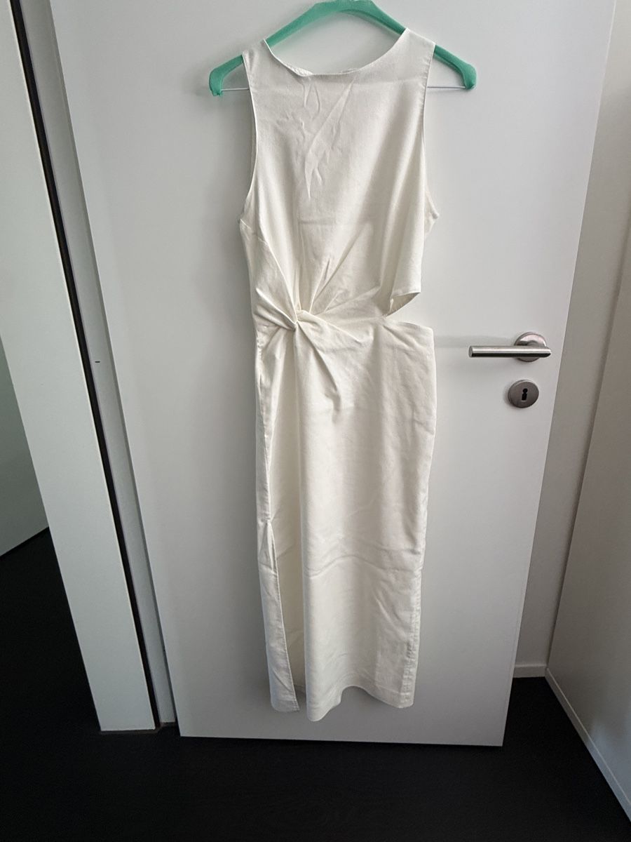Zara Kleider: Zara White Cutout Dress Size S  – Gebraucht aus zug von Inaar