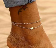 Fusskettchen-Fussarmband-elegant-sexy--Schmuck-Sommer