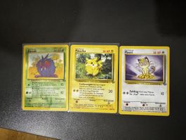 🔥Trio cartes vintages 1999 en 🇩🇪 🔥