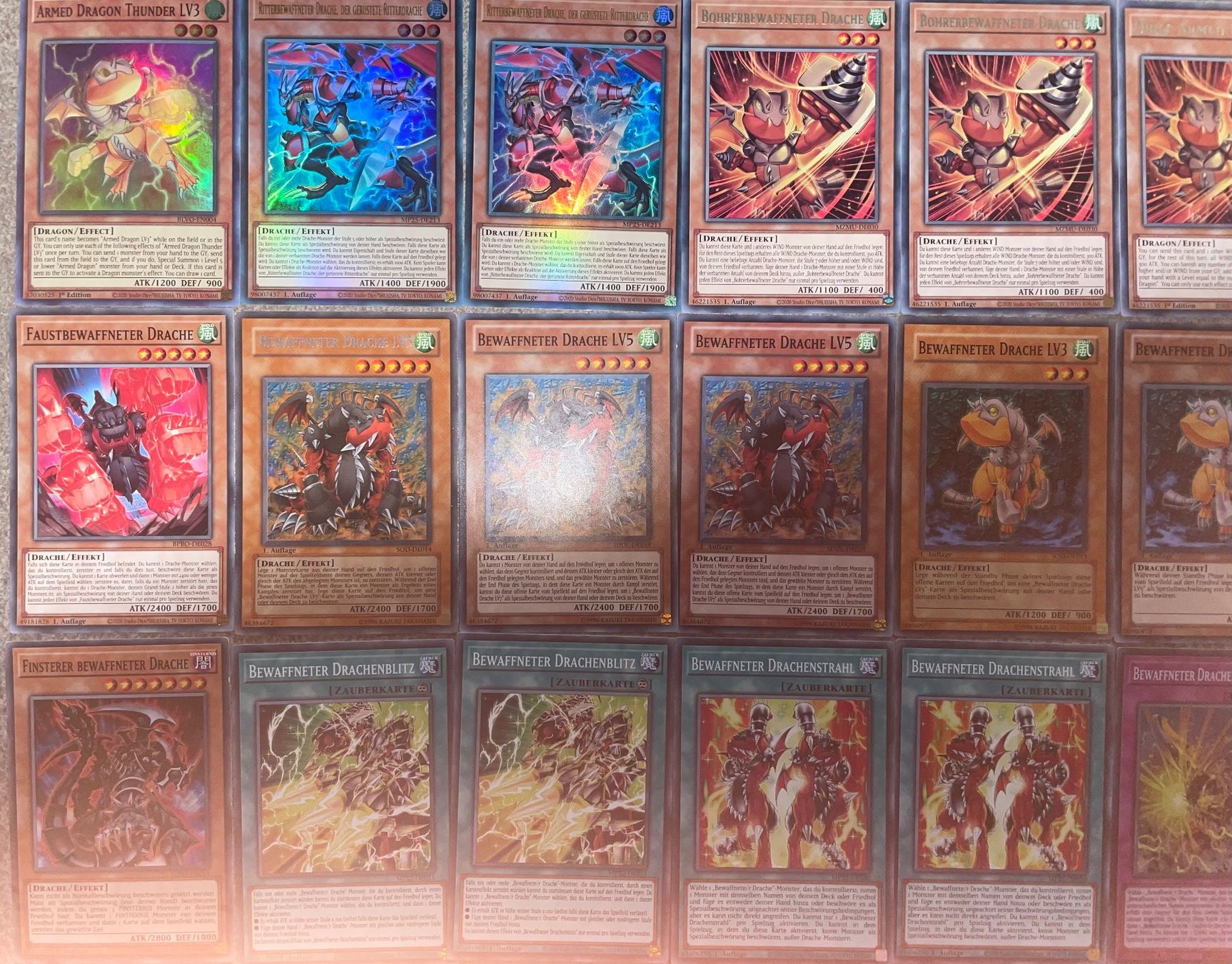 Yugioh Carte collezionabili: YuGiOh Bewaffneter Drache Deck – Nuovo (secondo la descrizione) da Altstätten SG venduto da ChangeMaker 3