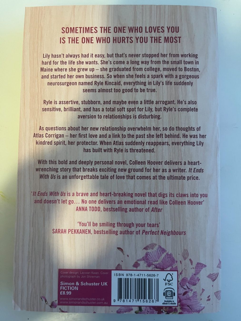 Libri: Buch: It Ends with Us, Coollen Hoover (Englisch) – Nuovo (secondo la descrizione) da Steinhausen venduto da Silberundpfeil 1