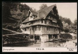 Fotografie Treib, Wirtshaus zu Treib, Ph