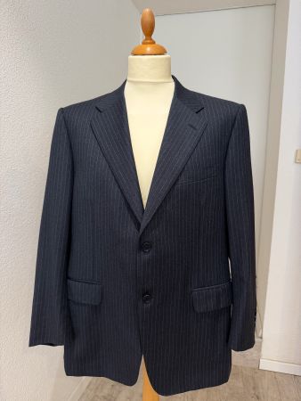 Canali Sakko Super 120’s Woolmark Dunkelblau/Schwarz Gr. 54