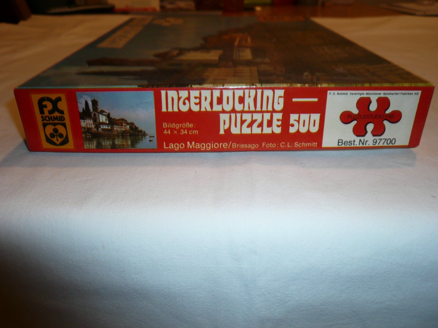 Puzzle: Schmid Interlocking Puzzle, Lago Maggiore Nr. 97 700 – Usato da Rotkreuz venduto da Busa17 3