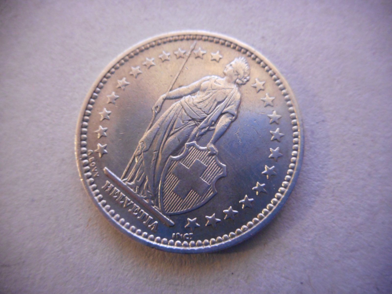 Tutti le monete: 2 Fr. 1906 silber  vorz – Usato da Kriegstetten venduto da pizlad2010 3