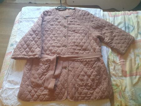 Damen Jacke von Saint Tropez, hellbraun, Gr. XXL - Neuwertig