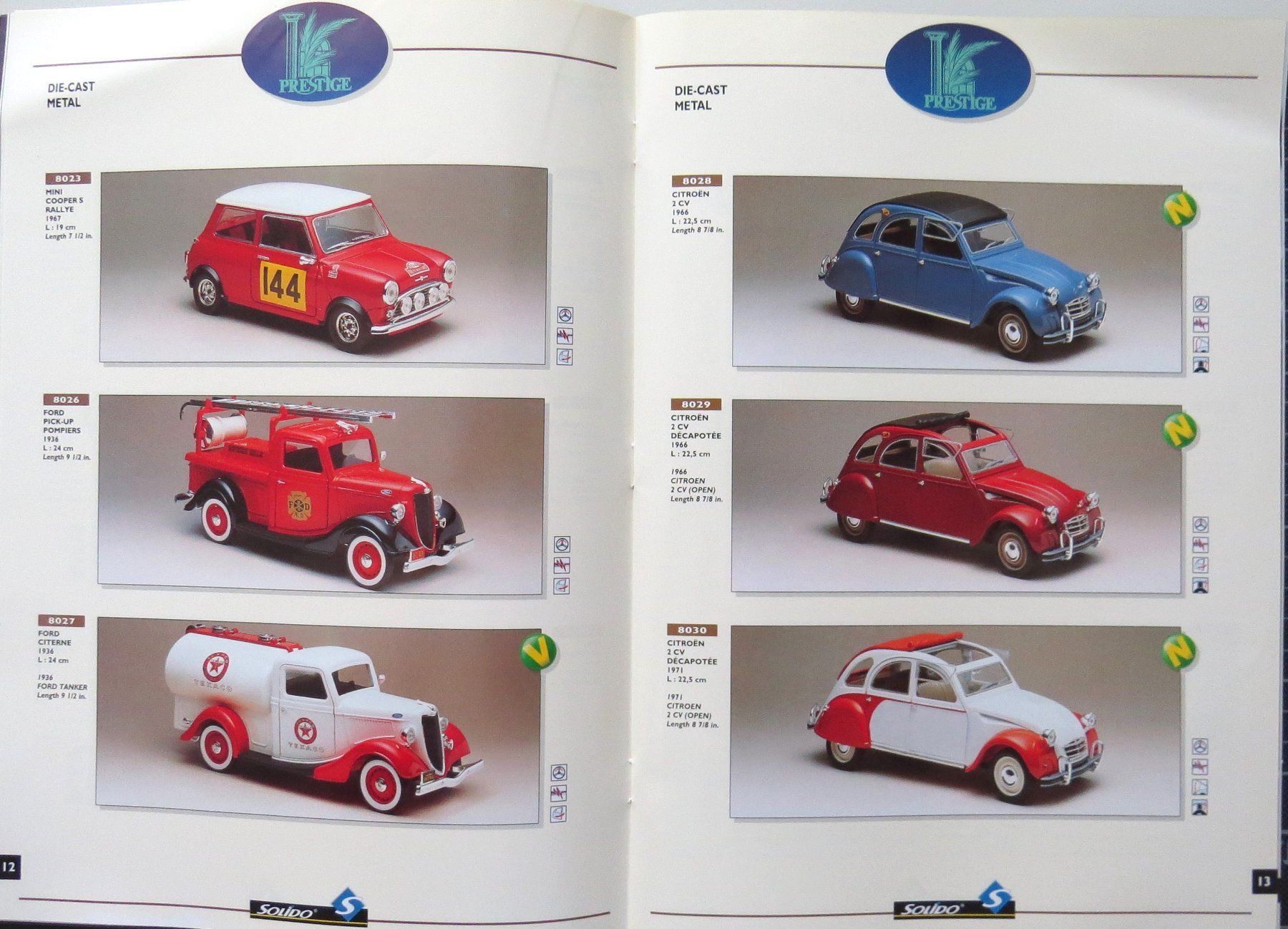 Solido Modellini d'auto: Modellautokatalog Solido von 1994 – Nuovo (secondo la descrizione) da Ettingen venduto da campione_1 2