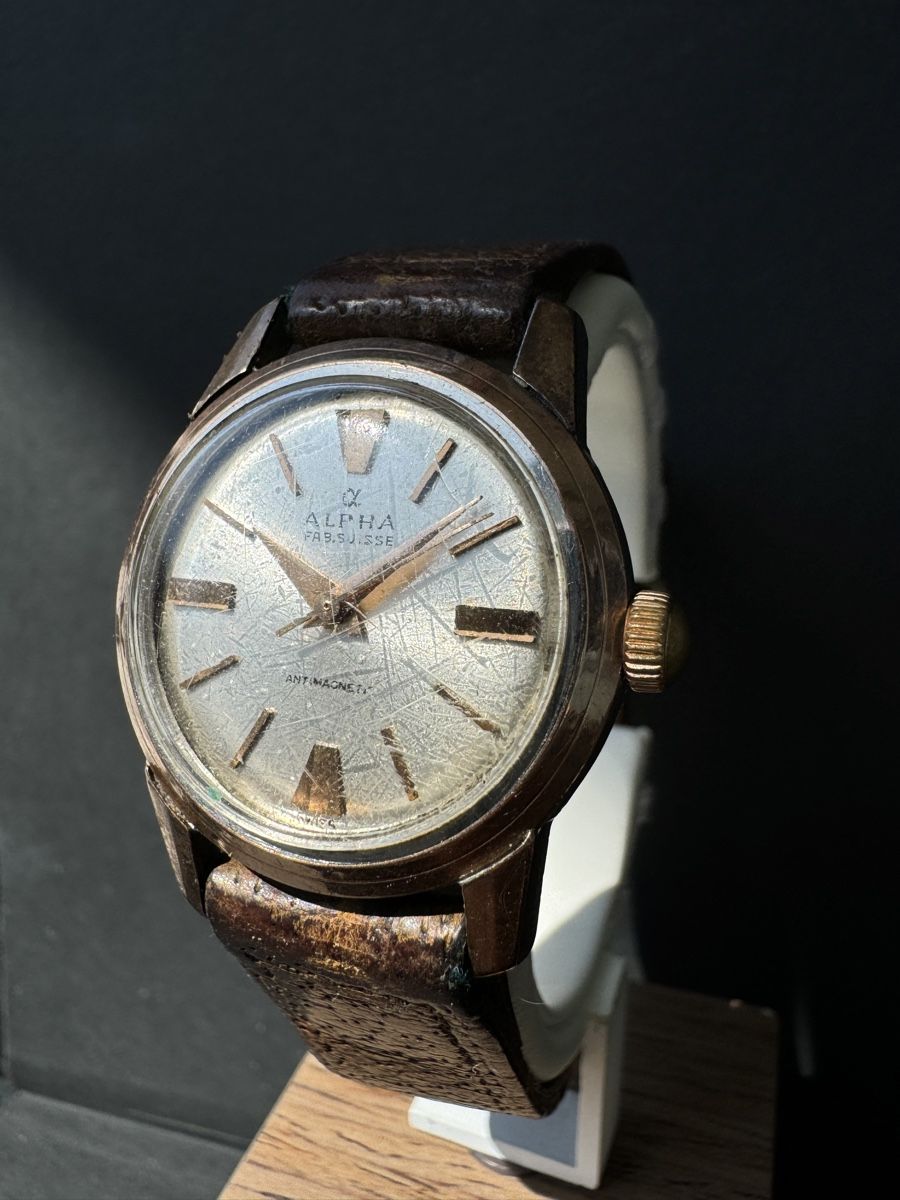 Uhren: Alpha Swiss Made Watch von 1980 – Defekt aus Zollikofen von  4