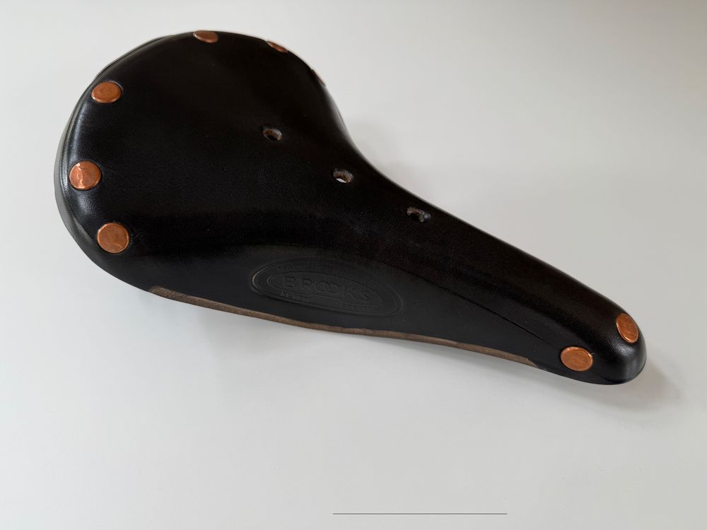 Brooks Pezzi di ricambio: Brooks Ledersattel Flyer Special, Schwarz, Top Zustand! – Usato da Winterthur venduto da gregorypeck 2