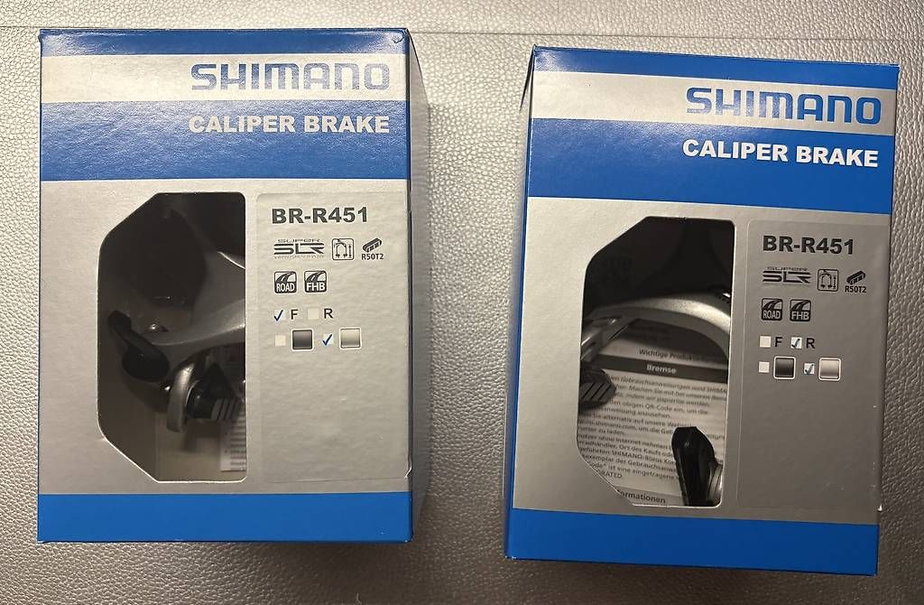 Pièces détachées: Shimano BR-R451 Bremsen  Set – Neuf avec emballage d'origine à Liebefeld par ant_v8my