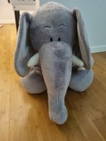 Plüschtier Elefant NICI grau gross guter Zustand