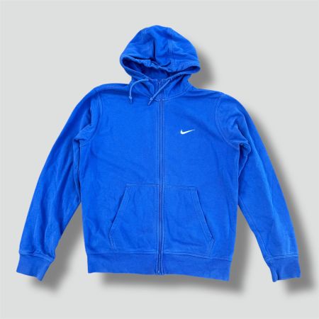 Nike vintage blue zip-up hoodie retro 00s pullover reissver
