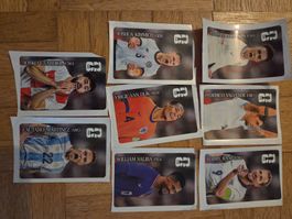 8x Coca Cola Panini Extra Sticker