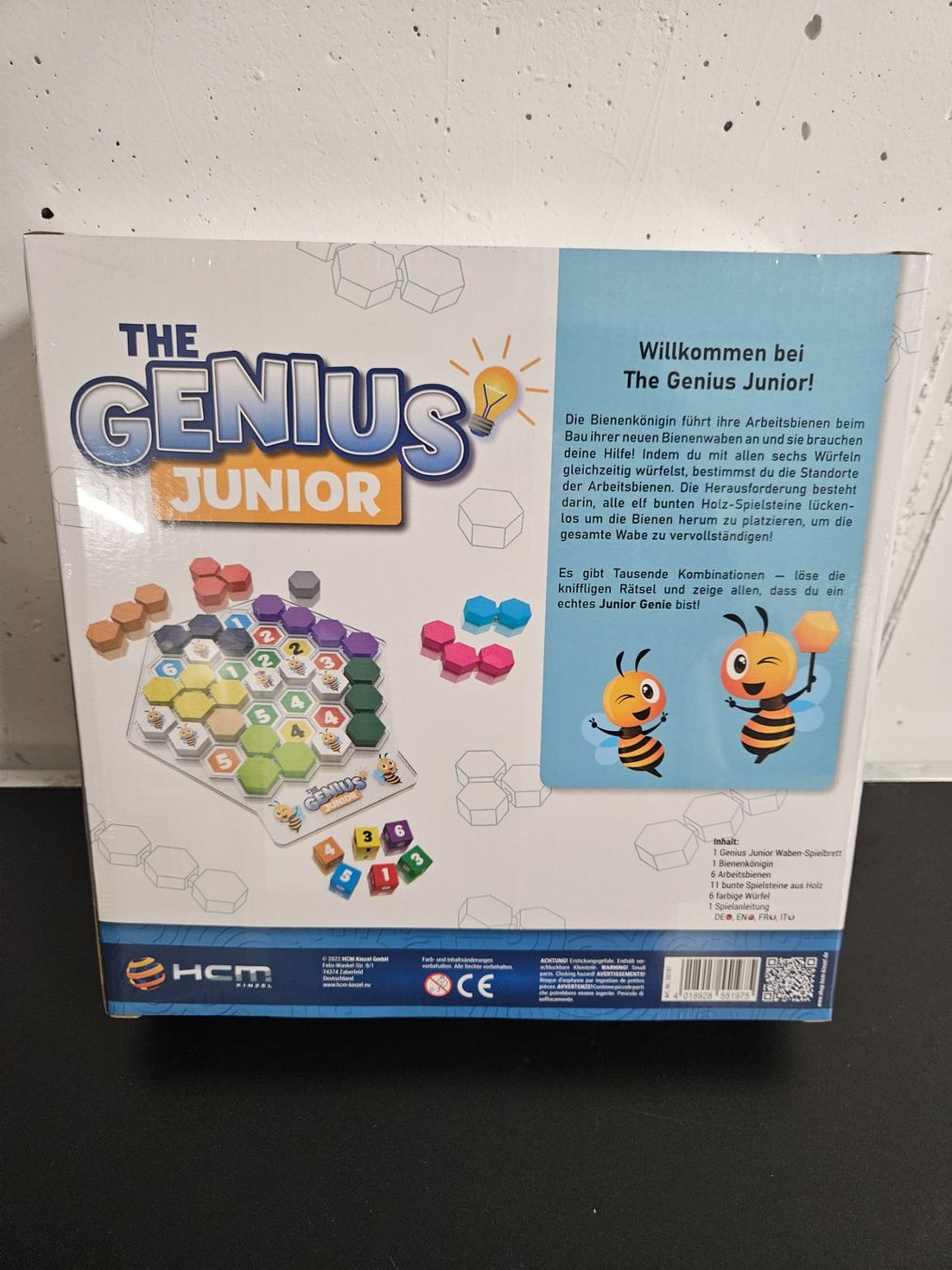 Mattel Giochi: Neu - HCM - The Genius Junior – Nuovo e nell'imballaggio originale da Dagmersellen venduto da Jarsetz_Restposten 1