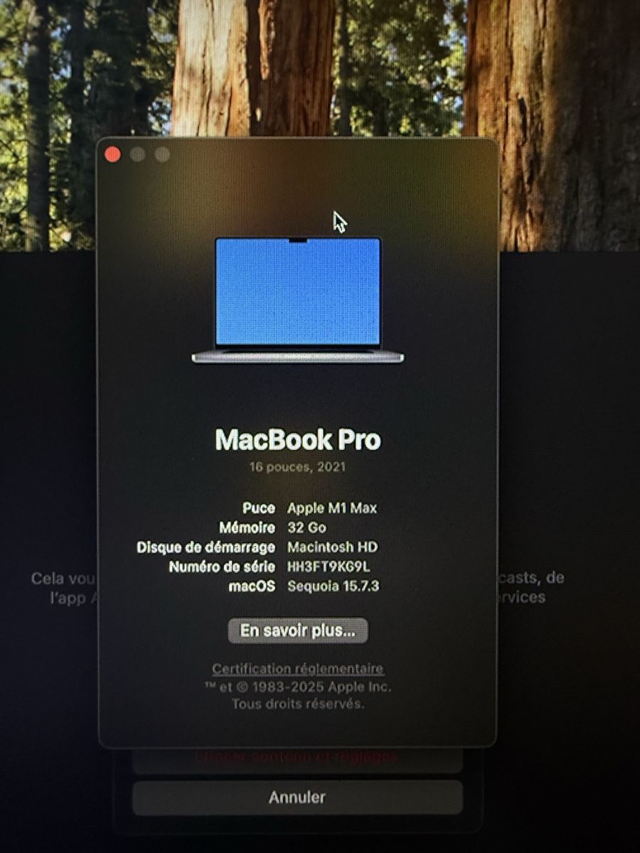 Apple Notebooks: MacBook Pro 16" | Apple M1 Max 32Go | 512GB – Defekt aus St-Cergue von Zo0ko77 4