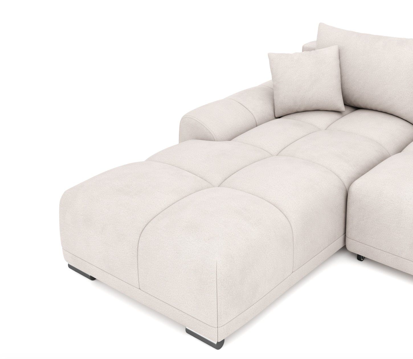 Sofas: Ecksofa Schlaffunktion TRAVIS links beige - Gratis Versand – Neuf avec emballage d'origine à Kleinwangen par Maluwa_GmbH 8