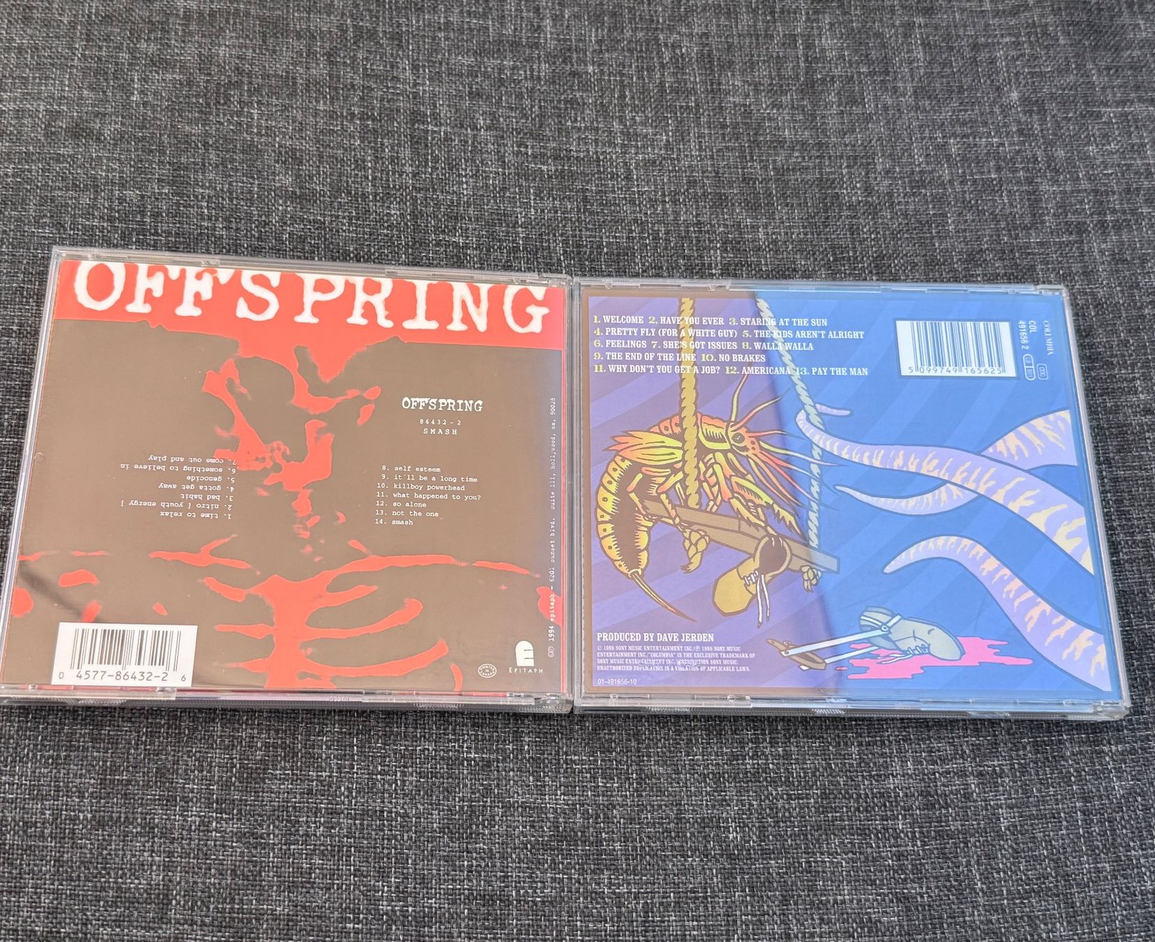 CD: Lot de 2 CD Offspring - Americana et Smash – Usato da Denges venduto da peumens 1