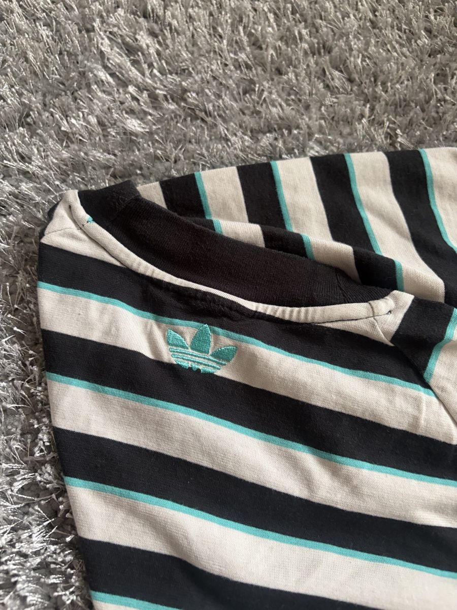 Adidas T-Shirts: Adidas Stripe T-Shirt, Size L – Gebraucht aus Brislach von edu_t6pq 3