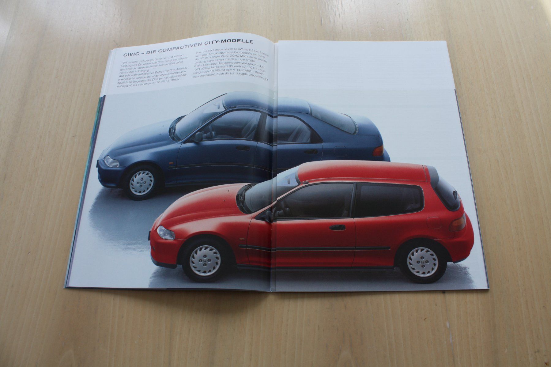 Honda Documents: Honda Modell Programm Prospekt 1993 – D'occasion à Wikon par erwin400 4
