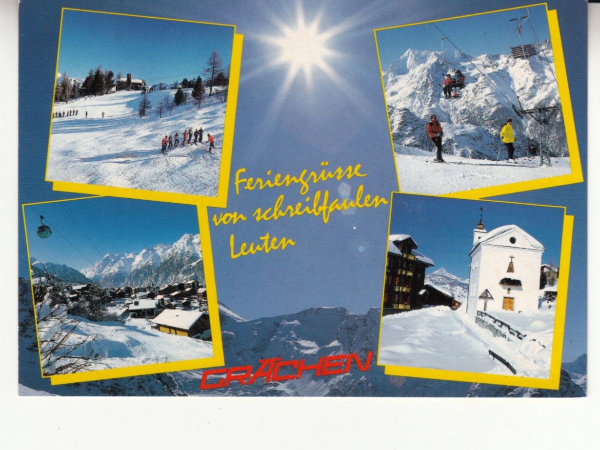 Cartes postales: Grächen 1988 – D'occasion à Bürglen TG par StampGraf