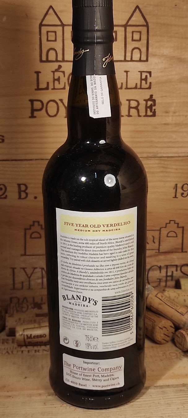 Vino: blandy's VERDELHO – Nuovo (secondo la descrizione) da Büsserach venduto da Vintage-vins 1