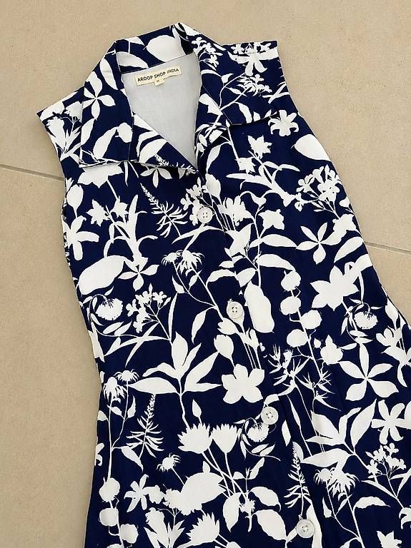Vestiti: Maxi Kleid Gr. XS Blumenmuster – Usato da Merlischachen venduto da GlamGarb 3