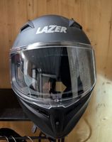Casque intégral Lazer noir mat, taille M, état comme neuf