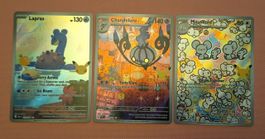Pokémon 30th Trio!! Lapras 131 Chandelure 137 Maushold 146