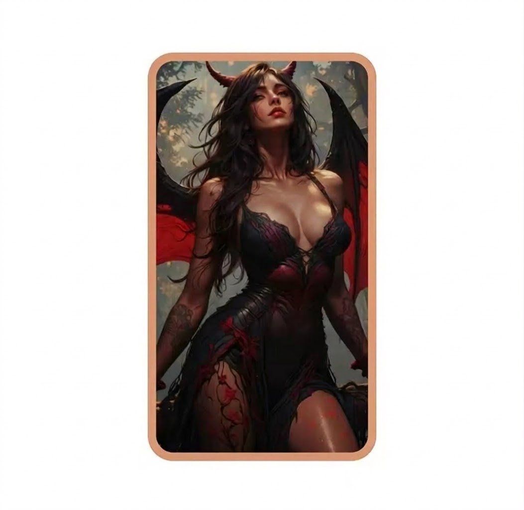 Tutti le monete: 1 OZ Kupferbarren "Devil" Erotica – Nuovo e nell'imballaggio originale da Diepoldsau venduto da Unique-Coins